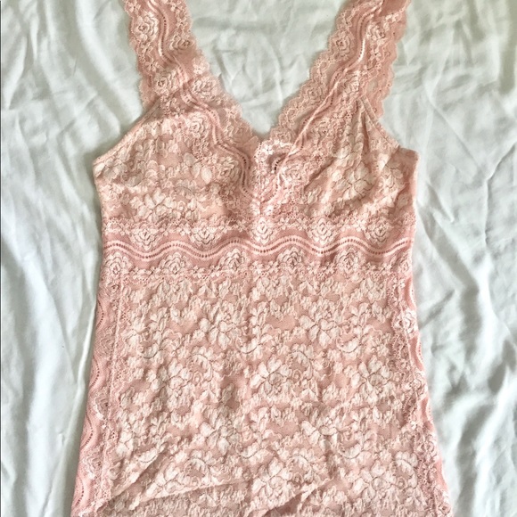 Pink Lace Tank - Picture 3 of 5